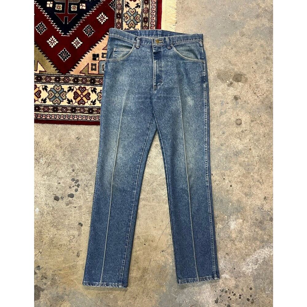 Wrangler Hero Jeans Vintage 33 x 32 Men Made in USA 85860SW Pleated Western